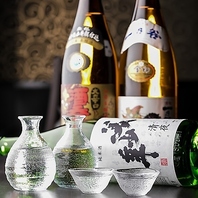 【日本酒、ワイン、サワーなどが充実♪】