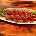 料理メニュー写真&nbsp;[新潟]村上牛霜降のタタキ
