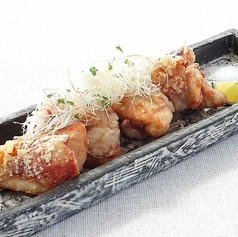 鶏の唐揚げ すだち塩で