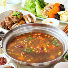 黄家薬膳紅モン羊肉 オウカヤクゼンホンモンヤンロウのコース写真