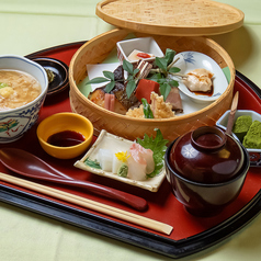 京の逸品詰め合わせと湯葉家餡かけご飯『竹籠御膳』