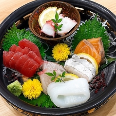 鮮魚のお造り盛り合わせ