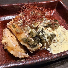 薩摩純然鶏のチキン南蛮　自家製高菜タルタル