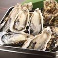 宮城県産の牡蠣をメインに、北海道・岩手県からも新鮮な牡蠣を入荷しています。牡蠣食べ放題が楽しめるコースもあり！
