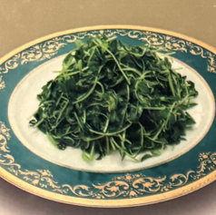 56.豆苗炒め