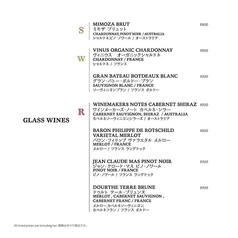 Glass Wines