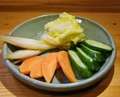 お新香盛り合わせ