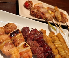 焼鳥5種盛り合せ