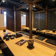 奈良駅徒歩1分★掘りごたつ完全個室完備の和空間！！