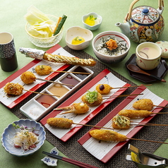 串やでござる枚方店のコース写真