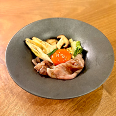 焼きすき 卵黄のせ