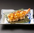 料理メニュー写真&nbsp;エビ天海苔巻き