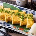 料理メニュー写真&nbsp;出汁巻き玉子 ズワイガニ銀餡仕立て
