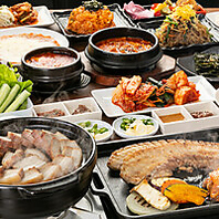 おいしい韓国料理と充実のコースが魅力♪