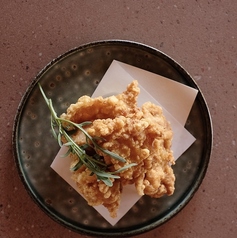 まろみたまりでつけた鶏の唐揚げ