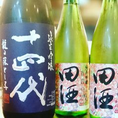 日本酒がオススメです◎