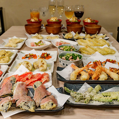 天ぷらとワイン SHI JUNのコース写真