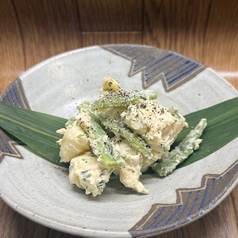 じゃがいもとインゲンのクリームチーズ和え
