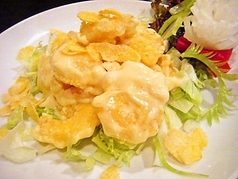 芝エビマヨネーズ和え