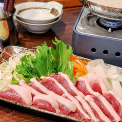 岩手鴨のしゃぶしゃぶ(一人前)