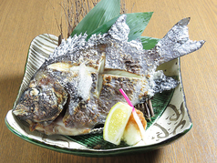 旬のお魚の塩焼き