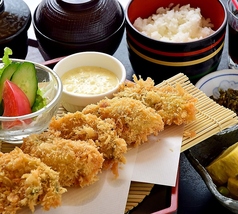 カキフライ御膳