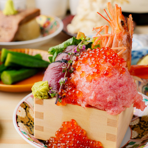 【海鮮・おでん】お刺身や卓上もつ煮込み含む全100品食べ飲み放題