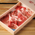 料理メニュー写真 国産牛すき焼き肉