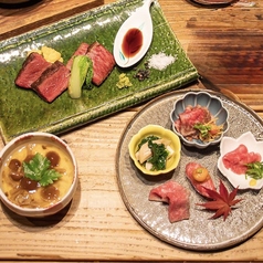 神楽坂 囲炉裏 肉よろずのコース写真