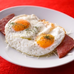 雲仙高原ハムエッグ