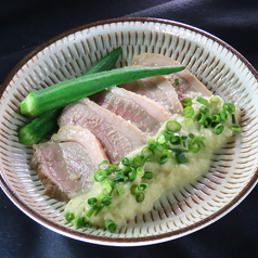 鴨ロースの香味ソース