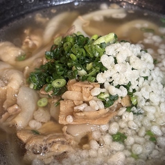 ビビンラー油うどん/肉うどん