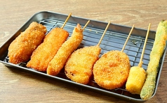 北海道串カツ盛り合わせ