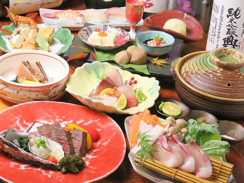 鮮魚・有機野菜を中心に素材にこだわる居酒屋【楽市】日本酒や果実酒など希少酒も多数