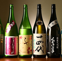 季節によって仕入れる日本酒と旬の逸品を愉しんでみては