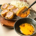 料理メニュー写真 特選ヒレカツ ~豚匠卵黄ダレ~