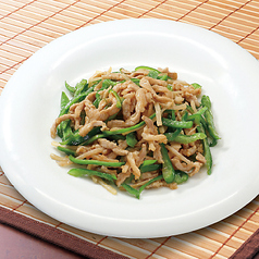 豚肉ピーマン炒め