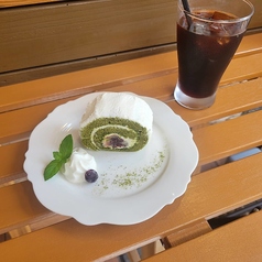 抹茶のチーズケーキ