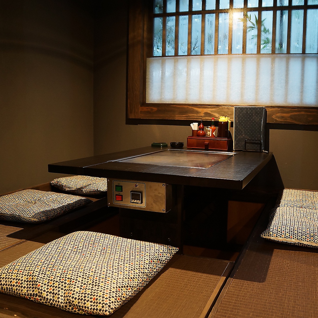 こちらは5名様までのお席！家族連れに人気のお席です♪