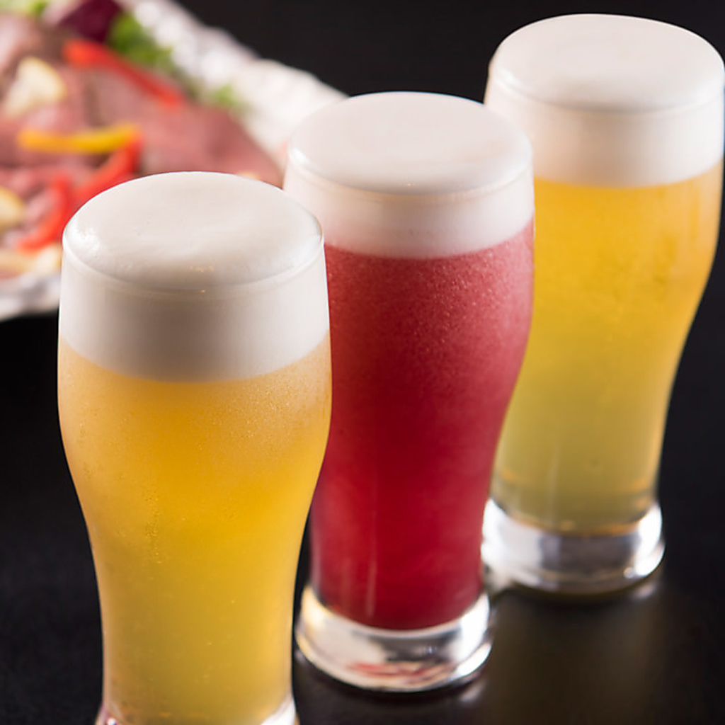 爽やかでほんのり甘い、カクテルのような味が飲みやすいと人気のゆずビアー