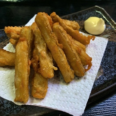 「青森特産」ごぼうの唐揚げ