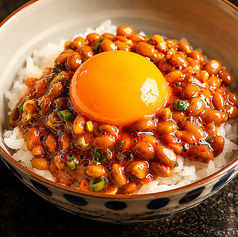 金肉屋社長ご飯(旨辛納豆ご飯)