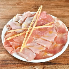 ハム盛り合わせ