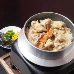 特製とり五目釜飯