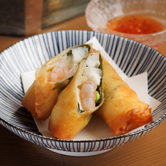 海老と大葉の春巻き (1本)