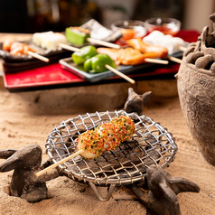 お好きな焼き加減で♪人気の『錦ごま団子』の写真