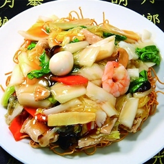 海老ワンタン麺/五目焼きそば