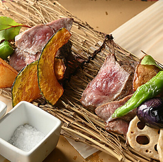 お肉の紹介【雪室熟成国産牛】を使用しております