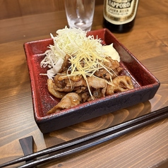 三元豚の生姜焼き