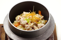 奥丹波鶏の炊き込みご飯